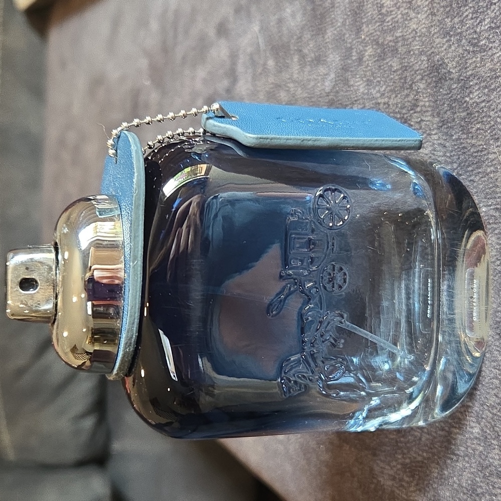 Coach Blue Cologne Empty Bottle